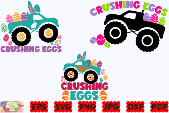 Crushing Eggs SVG Funny Easter SVG Graphics and Crafts Review