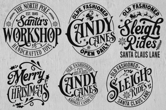 Funny Christmas SVG Bundle Graphics & Crafts