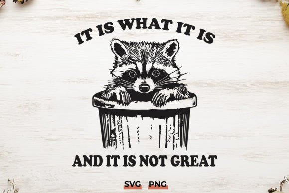 It is What It is Raccoon SVG – Funny PNG Graphics and Crafts Review