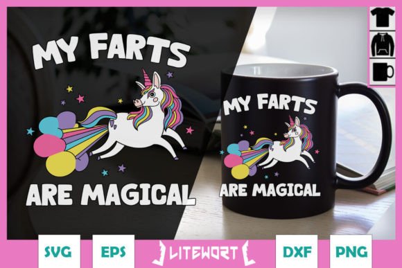 My Farts Are Magical Funny Unicorn SVG Review